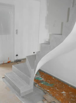 microcemento en escalera 7