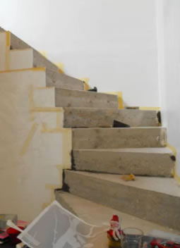microcemento en escalera 2