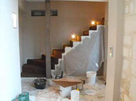 microcemento en escalera 8